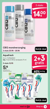 Aquafresh aanbieding bij Etos – geldig van 02.03.2026 t/m 08.03.2026