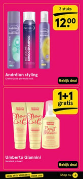 Steilish Volumizing Curl Foam 200 ml aanbieding bij Etos – geldig van 05.01.2026 t/m 11.01.2026