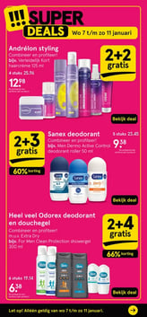 Andrélon styling aanbieding bij Etos – geldig van 05.01.2026 t/m 11.01.2026