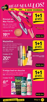 Rimmel en Max Factor aanbieding bij Etos – geldig van 05.01.2026 t/m 11.01.2026