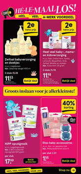 HiPP opvolgmelk aanbieding bij Etos – geldig van 05.01.2026 t/m 11.01.2026