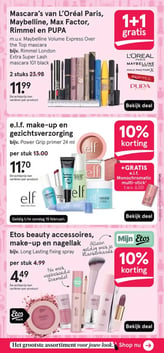 e.l.f. make-up en gezichtsverzorging aanbieding bij Etos – geldig van 09.02.2026 t/m 15.02.2026