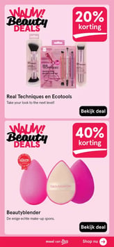 Beautyblender aanbieding bij Etos – geldig van 09.02.2026 t/m 22.02.2026