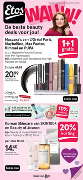 Korean Skincare van SKIN1004 en Beauty of Joseon aanbieding bij Etos – geldig van 09.02.2026 t/m 22.02.2026