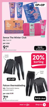 Sence The Winter Club aanbieding bij Etos – geldig van 09.02.2026 t/m 22.02.2026