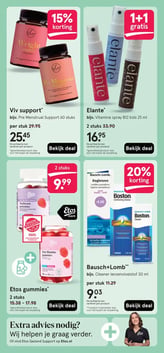 Bausch+Lomb* aanbieding bij Etos – geldig van 09.03.2026 t/m 22.03.2026