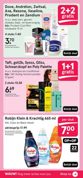 Robijn Klein & Krachtig 665 ml aanbieding bij Etos – geldig van 09.03.2026 t/m 22.03.2026