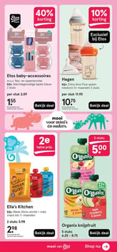 Organix knijpfruit aanbieding bij Etos – geldig van 09.03.2026 t/m 22.03.2026