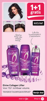 Elvive Collagen Lifter aanbieding bij Etos – geldig van 09.03.2026 t/m 22.03.2026