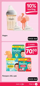 Hegen aanbieding bij Etos – geldig van 09.03.2026 t/m 22.03.2026