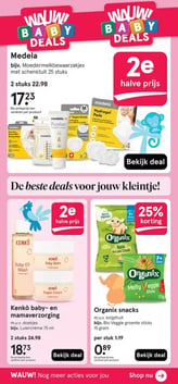 Medela Moedermelkbewaarzakjes met schenktuit 25 stuks aanbieding bij Etos – geldig van 12.01.2026 t/m 18.01.2026