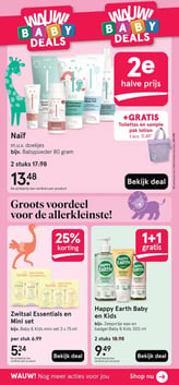 Happy Earth Baby en Kids aanbieding bij Etos – geldig van 12.01.2026 t/m 18.01.2026