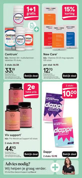 New Care Vitamine D3 25 mcg capsules aanbieding bij Etos – geldig van 12.01.2026 t/m 18.01.2026