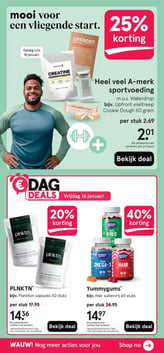 PLNKTN Plankton capsules 60 stuks aanbieding bij Etos – geldig van 16.01.2026 t/m 16.01.2026
