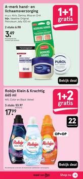 A-merk hand- en lichaamsverzorging aanbieding bij Etos – geldig van 12.01.2026 t/m 18.01.2026