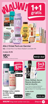 Dove, Zwitsal, Axe en Rexona deodorant, bad en douche aanbieding bij Etos – geldig van 12.01.2026 t/m 18.01.2026
