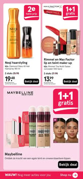 Neqi haarstyling aanbieding bij Etos – geldig van 12.01.2026 t/m 18.01.2026