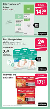 ThermaCare aanbieding bij Etos – geldig van 12.01.2026 t/m 18.01.2026