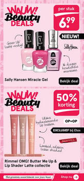 Sally Hansen Miracle Gel aanbieding bij Etos – geldig van 13.04.2026 t/m 19.04.2026