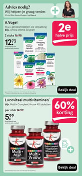 Lucovitaal multivitaminen aanbieding bij Etos – geldig van 13.04.2026 t/m 19.04.2026