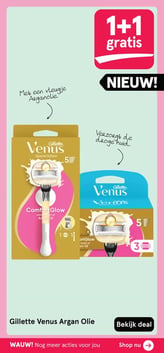 Gillette Venus Argan Olie aanbieding bij Etos – geldig van 13.04.2026 t/m 19.04.2026