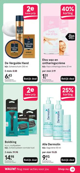 Etos wax en ontharingscrème aanbieding bij Etos – geldig van 13.04.2026 t/m 19.04.2026