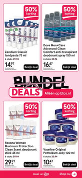 Zendium Classic tandpasta 75 ml aanbieding bij Etos – geldig van 13.04.2026 t/m 19.04.2026