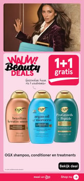 OGX shampoo, conditioner en treatments aanbieding bij Etos – geldig van 16.02.2026 t/m 22.02.2026
