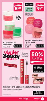 Rimmel Thrill Seeker Mega Lift Mascara aanbieding bij Etos – geldig van 16.02.2026 t/m 22.02.2026