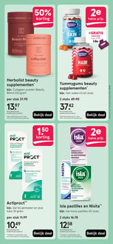 Herbolist beauty supplementen aanbieding bij Etos – geldig van 16.02.2026 t/m 22.02.2026