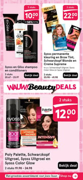 Syoss en Gliss shampoo en conditioners aanbieding bij Etos – geldig van 16.02.2026 t/m 22.02.2026
