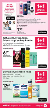 Davitamon, Bional en Ymea* aanbieding bij Etos – geldig van 16.03.2026 t/m 22.03.2026