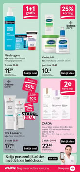 Drs Leenarts bijv. Face Wash 100 ml aanbieding bij Etos – geldig van 16.03.2026 t/m 22.03.2026