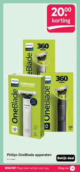 Philips OneBlade apparaten aanbieding bij Etos – geldig van 16.03.2026 t/m 22.03.2026