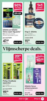 Gillette Venus scheersystemen aanbieding bij Etos – geldig van 16.03.2026 t/m 22.03.2026