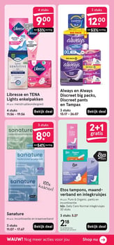 Sanature aanbieding bij Etos – geldig van 16.03.2026 t/m 22.03.2026