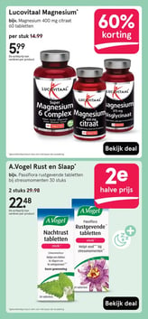 A.Vogel Rust en Slaap* aanbieding bij Etos – geldig van 16.03.2026 t/m 22.03.2026