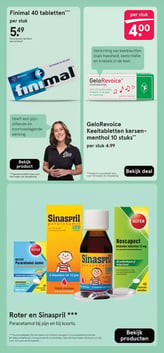 GeloRevoice Keeltabletten kersen-menthol 10 stuks aanbieding bij Etos – geldig van 19.01.2026 t/m 25.01.2026