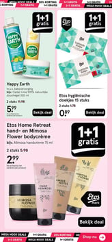 Happy Earth aanbieding bij Etos – geldig van 20.04.2026 t/m 03.05.2026