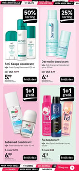 Fa deodorant aanbieding bij Etos – geldig van 20.04.2026 t/m 03.05.2026