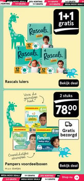 Pampers voordeelboxen aanbieding bij Etos – geldig van 20.04.2026 t/m 03.05.2026
