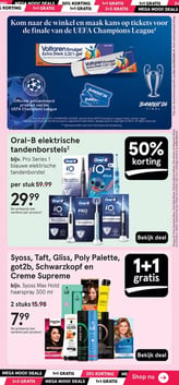 Syoss, Taft, Gliss, Poly Palette, got2b, Schwarzkopf en Creme Supreme aanbieding bij Etos – geldig van 20.04.2026 t/m 03.05.2026
