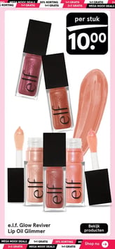 e.l.f. Glow Reviver Lip Oil Glimmer aanbieding bij Etos – geldig van 20.04.2026 t/m 03.05.2026