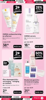 Biodermal gezicht- en bodyverzorging aanbieding bij Etos – geldig van 20.04.2026 t/m 03.05.2026
