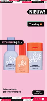 Bubble dames gezichtsverzorging aanbieding bij Etos – geldig van 20.04.2026 t/m 03.05.2026