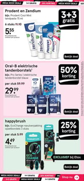 happybrush aanbieding bij Etos – geldig van 20.04.2026 t/m 03.05.2026