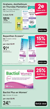 Bepanthen Eczeem** aanbieding bij Etos – geldig van 23.02.2026 t/m 08.03.2026