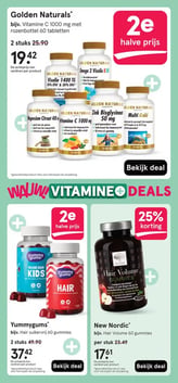 bijv. Hair Volume 60 gummies aanbieding bij Etos – geldig van 23.02.2026 t/m 08.03.2026