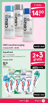 CB12 mondverzorging aanbieding bij Etos – geldig van 23.02.2026 t/m 08.03.2026