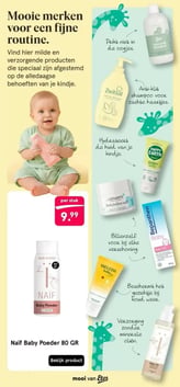 Naïf Baby Poeder 80 GR aanbieding bij Etos – geldig van 23.03.2026 t/m 07.06.2026